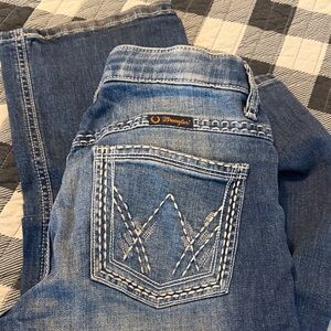Wrangler Women's Classic Blue Boot Cut Jeans 7x34